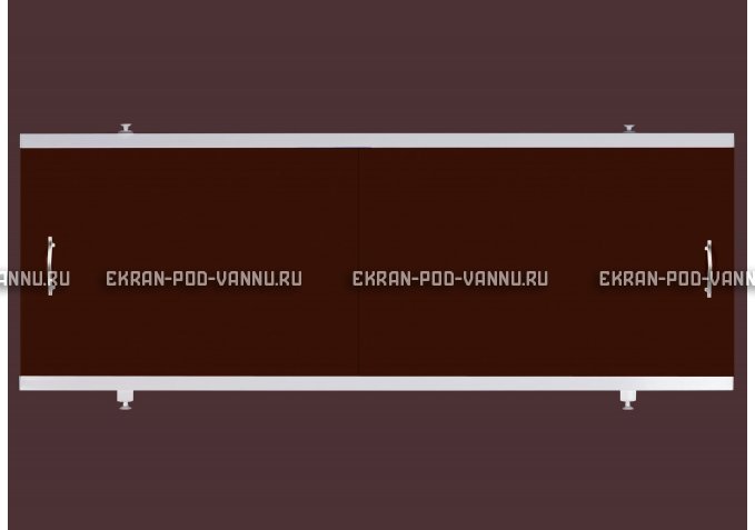 Экран EUROPLEX Универсал шоколад под трубы – купить по цене 6250 руб. в интернет-магазине в городе Киров картинка 1