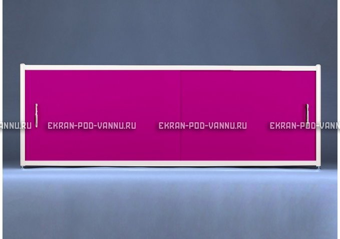 Экран раздвижной EUROPLEX Комфорт фиолетовый – купить по цене 6250 руб. в интернет-магазине в городе Киров картинка 1
