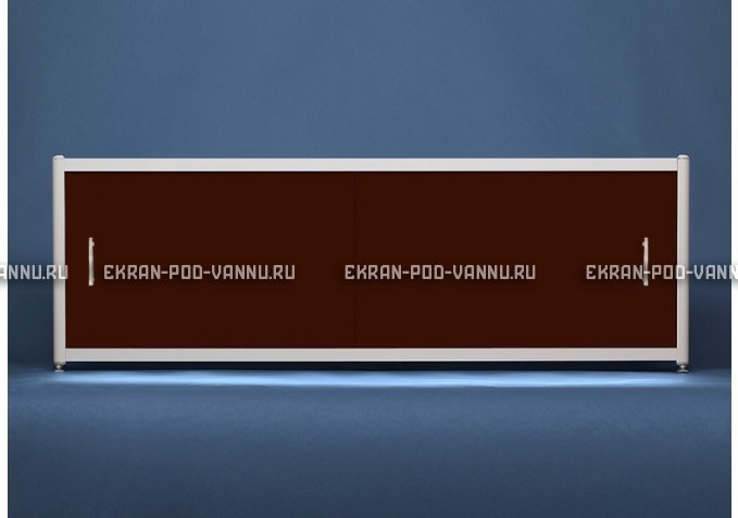 Раздвижной экран EUROPLEX Комфорт шоколад – купить по цене 6750 руб. в интернет-магазине в городе Киров картинка 1