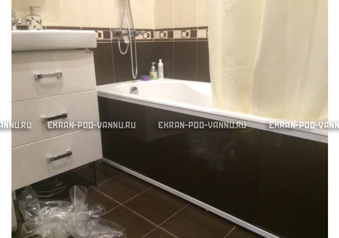 Раздвижной экран EUROPLEX Комфорт шоколад – купить по цене 6750 руб. в интернет-магазине в городе Киров картинка 3