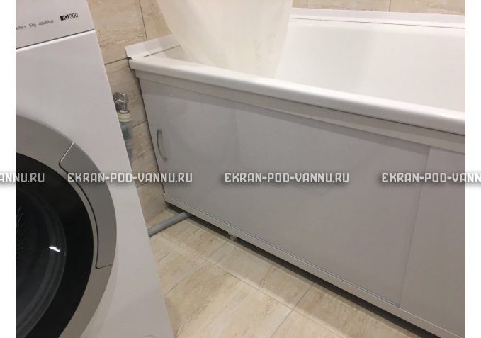 Экран под трубы EUROPLEX Универсал белый высокий – купить по цене 6550 руб. в интернет-магазине в городе Киров картинка 5