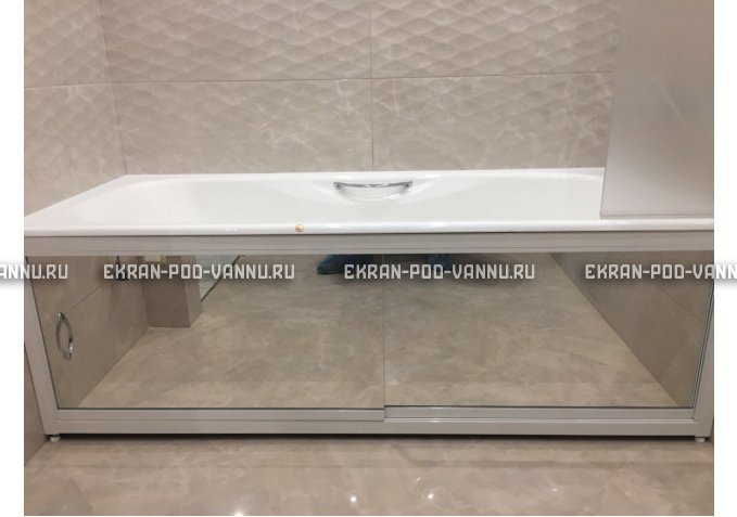 Раздвижной экран EUROPLEX Роликс Зеркальный – купить по цене 9700 руб. в интернет-магазине в городе Киров картинка 12