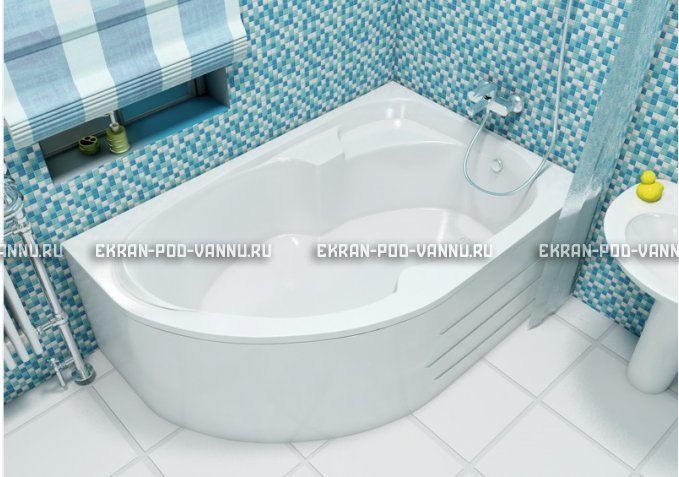 Акриловая ванна Relisan Sofi 170x105 – купить по цене 23480 руб. в интернет-магазине в городе Киров картинка 1