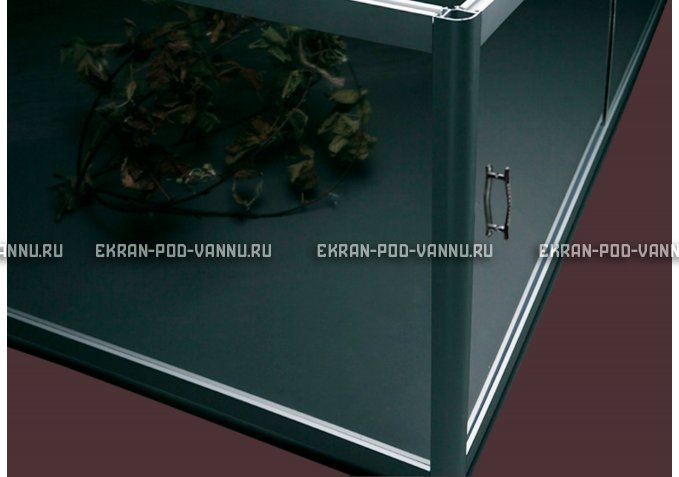 Зеркальный экран угловой EUROPLEX Комфорт – купить по цене 9900 руб. в интернет-магазине в городе Киров картинка 2