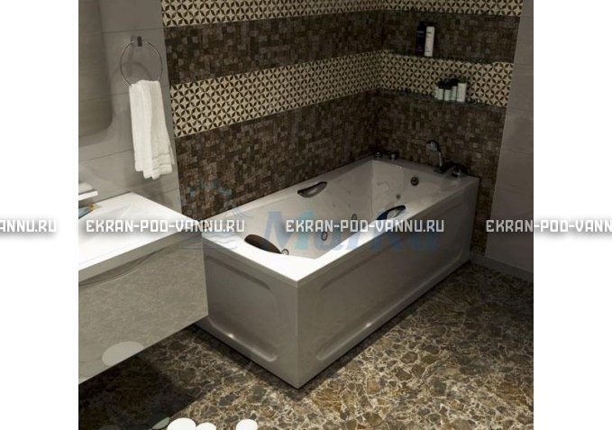 Акриловая ванна 1MarKa Agora 170x75 – купить по цене 13330 руб. в интернет-магазине в городе Киров картинка 5