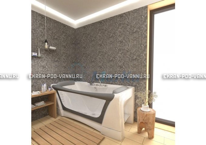 Прозрачная ванна 1MarKa Dolce Vita 180x80 – купить по цене 43200 руб. в интернет-магазине в городе Киров картинка 6