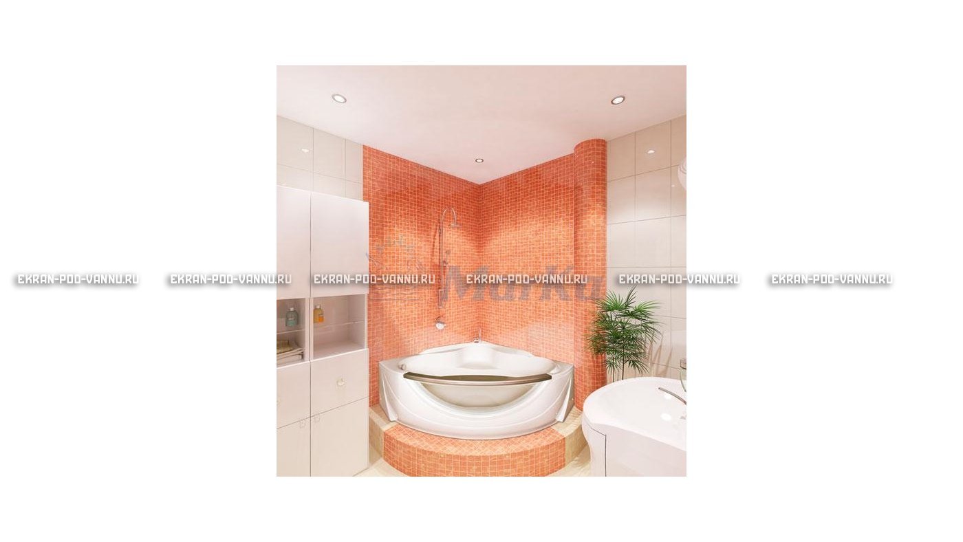 Акриловая ванна 1MarKa Grand Luxe 155х155 – купить по цене 39827 руб. в интернет-магазине в городе Киров картинка 15