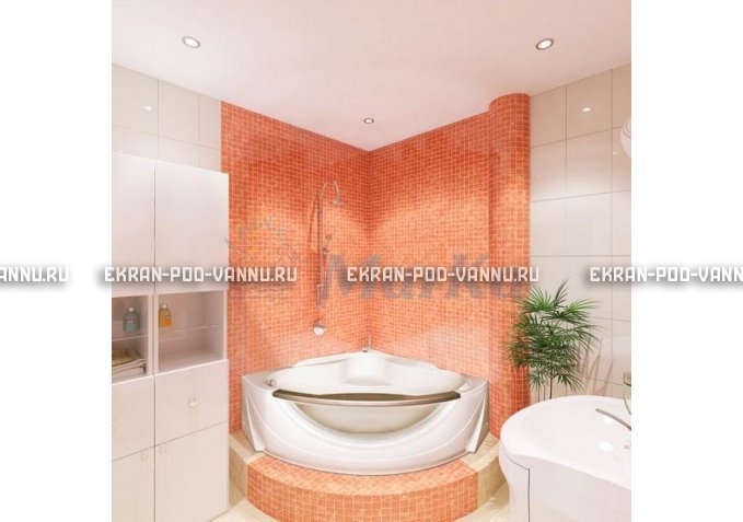 Акриловая ванна 1MarKa Grand Luxe 155х155 – купить по цене 39827 руб. в интернет-магазине в городе Киров картинка 4