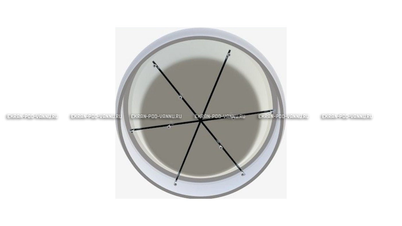 Акриловая ванна 1MarKa Omega 180x180  – купить по цене 42450 руб. в интернет-магазине в городе Киров картинка 12