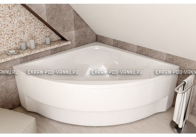 Акриловая ванна Vayer Boomerang 140x140 – купить по цене 53070 руб. в интернет-магазине в городе Киров картинка 1