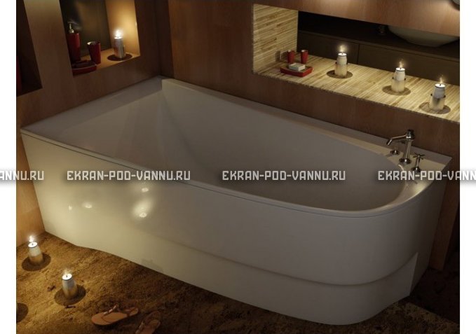 Акриловая ванна Vayer Boomerang 180x100 – купить по цене 53030 руб. в интернет-магазине в городе Киров картинка 3