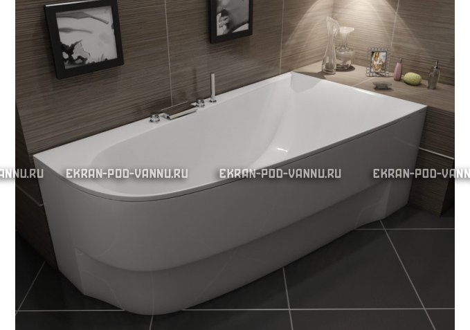 Акриловая ванна Vayer Boomerang 180x100 – купить по цене 53030 руб. в интернет-магазине в городе Киров картинка 4