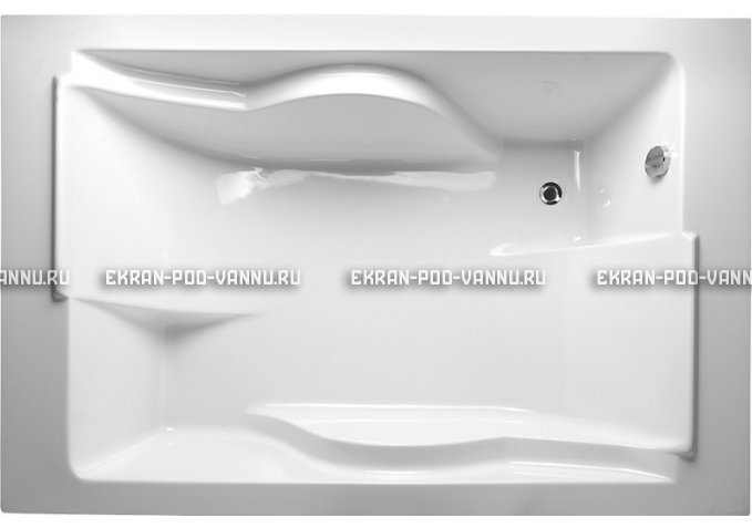 Акриловая ванна Vayer Coral 180x120 – купить по цене 33850 руб. в интернет-магазине в городе Киров картинка 2