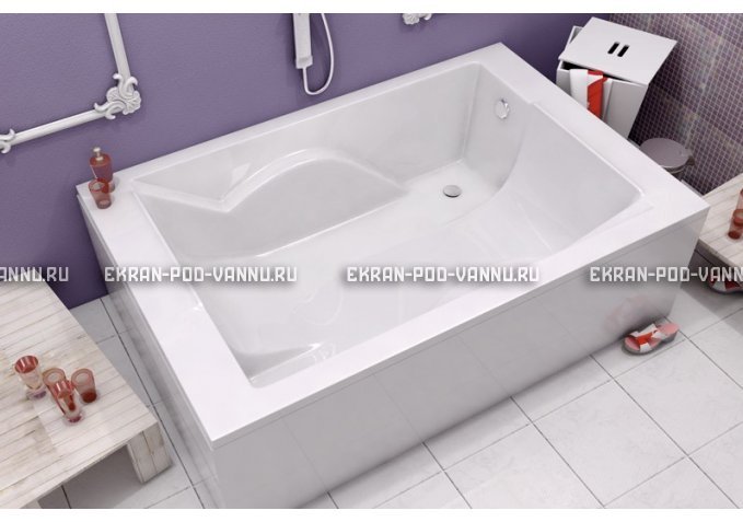 Акриловая ванна Vayer Coral 180x120 – купить по цене 33850 руб. в интернет-магазине в городе Киров картинка 1