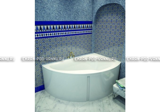 Акриловая ванна Vayer Ismena 160x105 – купить по цене 28350 руб. в интернет-магазине в городе Киров картинка 1
