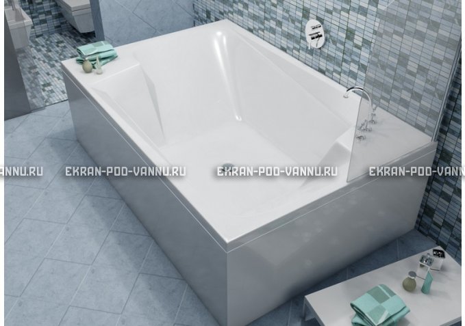 Акриловая ванна Vayer Ontario 190x125 – купить по цене 35050 руб. в интернет-магазине в городе Киров картинка 1