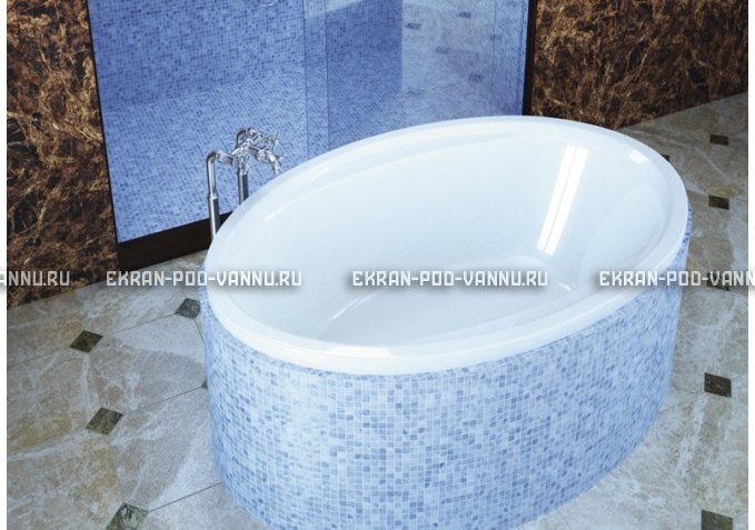 Акриловая ванна Vayer Opal 180x120 – купить по цене 33850 руб. в интернет-магазине в городе Киров картинка 1