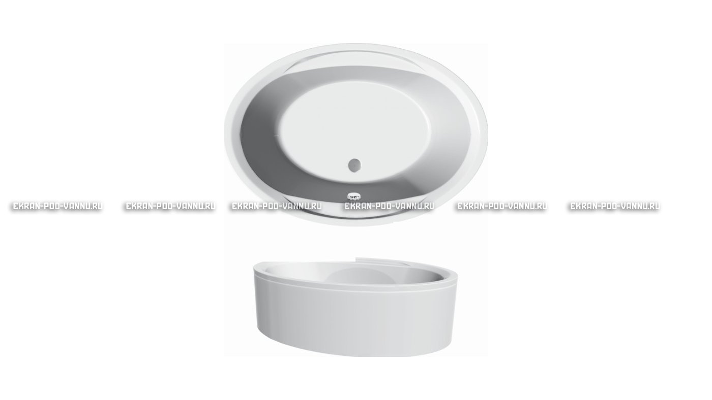 Акриловая ванна Vayer Opal 180x120 – купить по цене 33850 руб. в интернет-магазине в городе Киров картинка 12