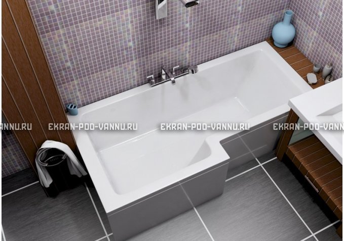 Акриловая ванна Vayer Options 170х70/85 – купить по цене 24110 руб. в интернет-магазине в городе Киров картинка 1