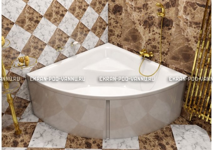 Акриловая ванна Vayer Persefona 140x140 – купить по цене 25230 руб. в интернет-магазине в городе Киров картинка 1
