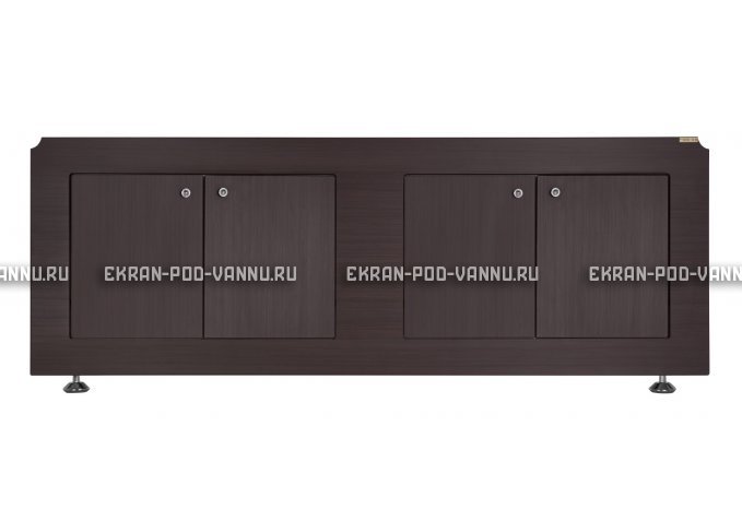 Экран VOD-OK Олимп 150 распашной - Венге – купить по цене 5230 руб. в интернет-магазине в городе Киров картинка 1