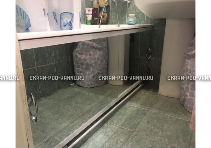 Зеркальный экран под трубы EUROPLEX Универсал – купить по цене 8500 руб. в интернет-магазине в городе Киров картинка 1