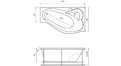 Акриловая ванна Relisan Isabella 170x90x60 – купить по цене 24130 руб. в интернет-магазине в городе Киров картинка 17