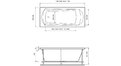 Акриловая ванна Relisan Tamiza 170x75 – купить по цене 19160 руб. в интернет-магазине в городе Киров картинка 17