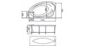 Акриловая ванна 1MarKa Julianna 170x100 – купить по цене 21320 руб. в интернет-магазине в городе Киров картинка 13
