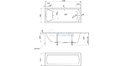Акриловая ванна 1MarKa Modern 120x70 – купить по цене 7600 руб. в интернет-магазине в городе Киров картинка 17
