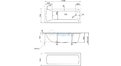 Акриловая ванна 1MarKa Modern 130x70 – купить по цене 8620 руб. в интернет-магазине в городе Киров картинка 21