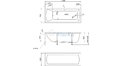 Акриловая ванна 1MarKa Modern 150x70 – купить по цене 9210 руб. в интернет-магазине в городе Киров картинка 17