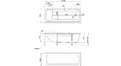 Акриловая ванна 1MarKa Modern 160x70 – купить по цене 9410 руб. в интернет-магазине в городе Киров картинка 21